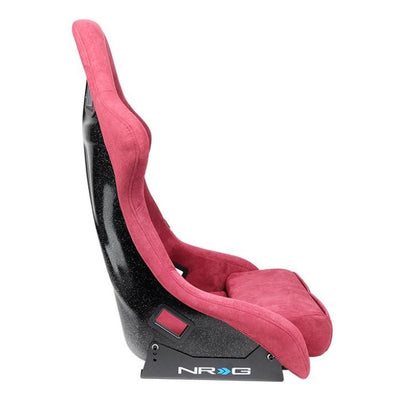 NRG FRP Bucket Seat PRISMA Edition - Medium (Maroon/ Pearlized Back)