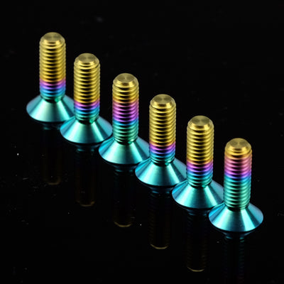 NRG Titanium Steering Wheel Screw Upgrade Kit (Conical) - Multi Color