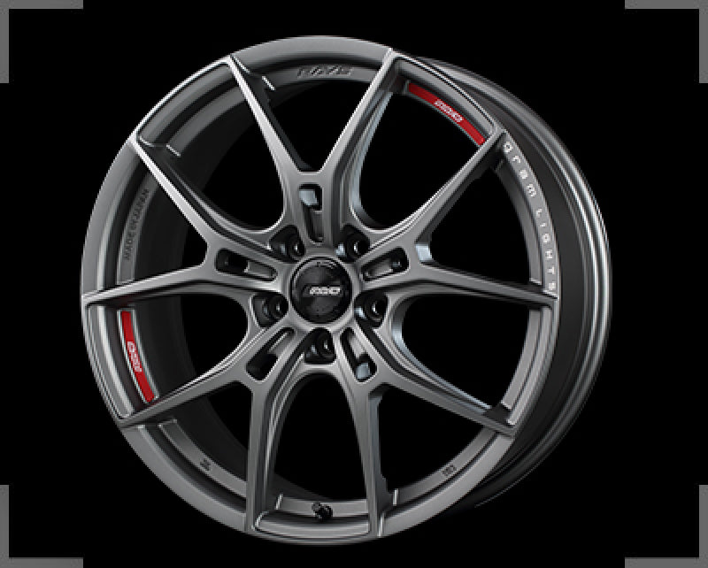 Gram Lights 57FXZ Overseas 18x8.0 +45 5x112 Matte Graphite w/Machining Wheel
