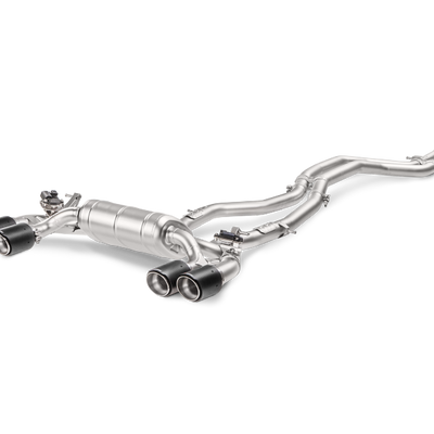 Akrapovic 16-17 BMW M2 F87 (Excl M2 Competition) Evolution Line Cat Back (Titanium) w/Carbon Tips