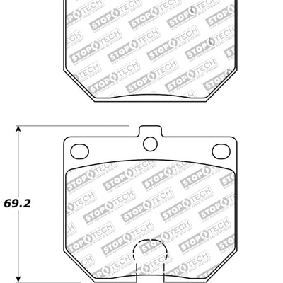 StopTech Street Touring Brake Pads
