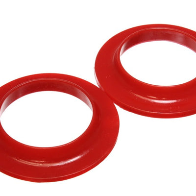 Energy Suspension Universal 3-3/4in ID 5-13/16in OD 7/8in H Red Coil Spring Isolators (2 per set)
