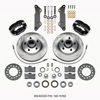 Wilwood Forged Dynalite-M Front Kit 11.88in 1 PC Rotor&Hub Cadillac 1957-60