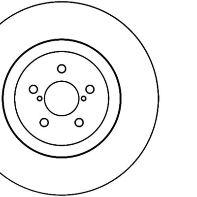 StopTech Power Slot 04 STi CRYO (5x100) Front Right Rotor