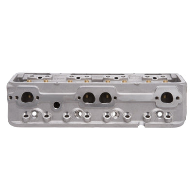 Edelbrock Cylinder Head SBC NHRA Legal 64cc Angled Plug Bare Single