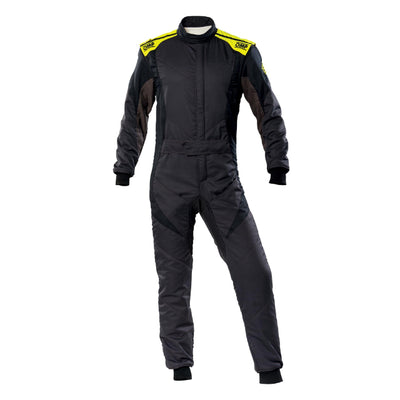 OMP First Evo Overall Anth/F Yellow - Size 54 (Fia 8856-2018)