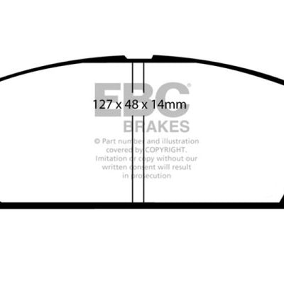 EBC 86-89 Acura Integra 1.6 Ultimax2 Front Brake Pads