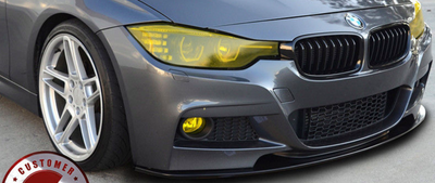 BMW F30 3-Series DP-Style Front Lip (M-Tech/Sport Front Bumper Only)