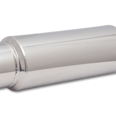 Vibrant SS Resonator (Standard Design) 4in inlet/outlet x 18in long w/5in OD resonator body