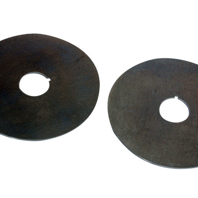 Moroso Belt Guide - 4.5in x .062in - Aluminum - 2 Pack