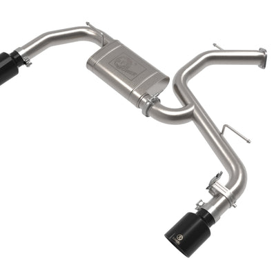 aFe Takeda Hyundai Elantra N 22-23 L4-2.0L (t) 3in SS Axle-Back Exhaust System w/ Black Tips