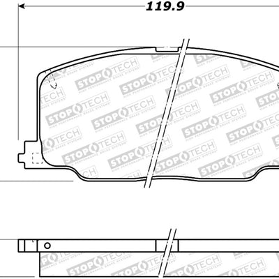 StopTech Street Brake Pads