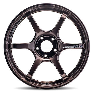 Advan RG-4 18x9.5 +45 5x120 Racing Copper Bronze Wheel