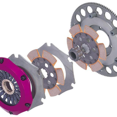 Exedy 2005-2005 Saab 9-2X Aero H4 Hyper Compe-D Twin Cerametallic Clutch Sprung Center Disc