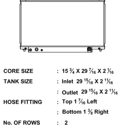 CSF 93-98 Toyota Supra Radiator