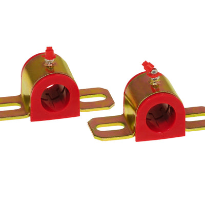 Prothane Universal Greasable Sway Bar Bushings - 1 1/16in - Type B Bracket - Red
