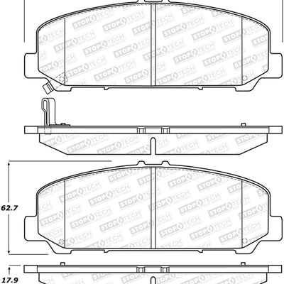 StopTech Street Brake Pads