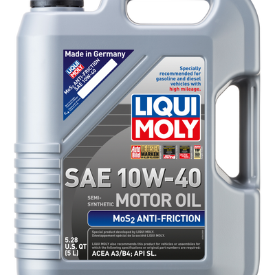 LIQUI MOLY 5L MoS2 Anti-Friction Motor Oil 10W40