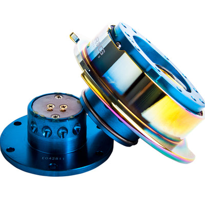 NRG Quick Release Gen 2.5 - New Blue Body / Neochrome Ring