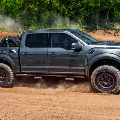 N-Fab RKR Rails 10-17 Toyota 4 Runner ( TRAIL EDITION ONLY) SUV 4 Door - Tex. Black - 1.75in