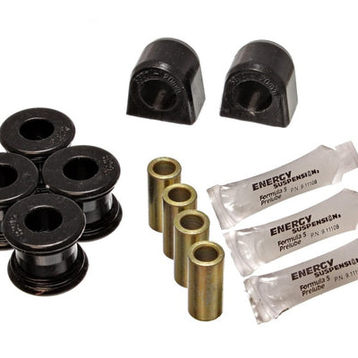 Energy Suspension 02-06 Subaru Impreza/WRX Black 20mm Rear Sway Bar Bushing Set