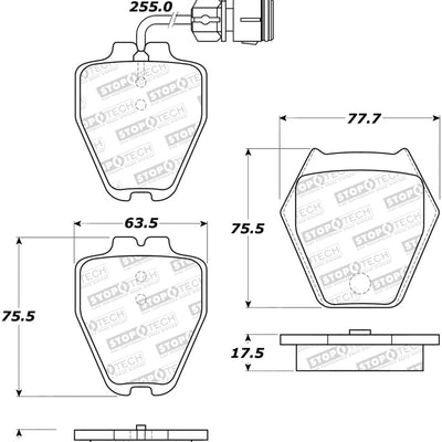 StopTech Street Brake Pads