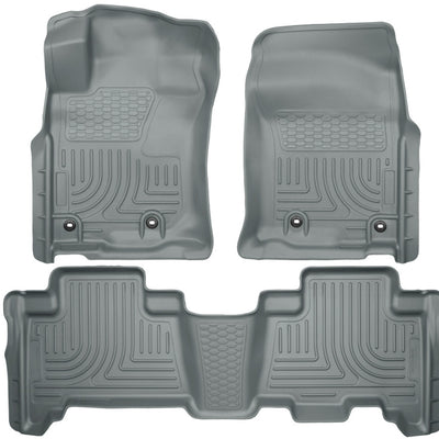 Husky Liners 2013 Toyota 4Runner WeatherBeater Grey Front & 2nd Seat Floor Liners