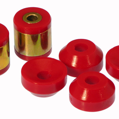Prothane 96-00 Honda Civic Upper/Lower Rear Shock Bushing - Red