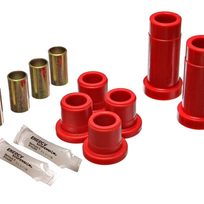 Energy Suspension 89-94 Toyota PickUp 2WD (Exc T-100/Tundra) Red Front Control Arm Bushing Set