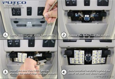 Putco 04-14 BMW 6 Series Hardtop & Convertible Premium LED Dome Lights (Application Specific)