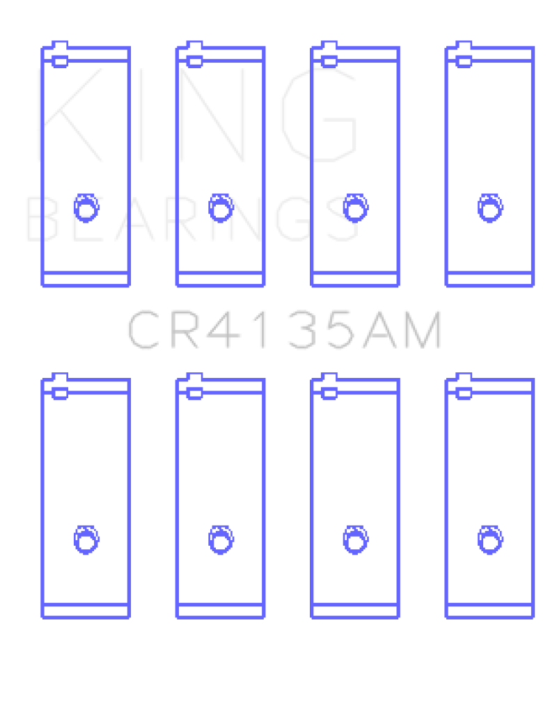 King Engine Bearings 85-01 Toyota 5SFE L4 DOHC 16 Valves (Size +0.75) Rod Bearing Set