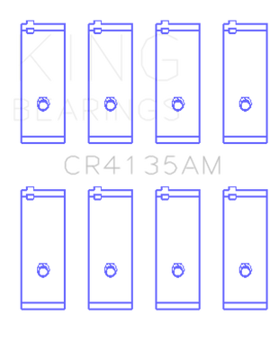 King Engine Bearings 85-01 Toyota 5SFE L4 DOHC 16 Valves (Size +0.75) Rod Bearing Set