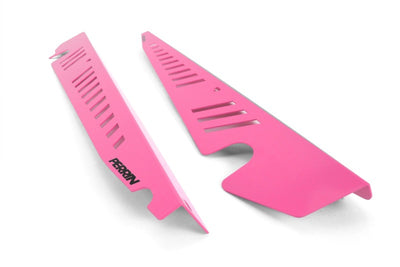 PERRIN 15-21 Subaru WRX/STI Fender Shroud Set - Hyper Pink