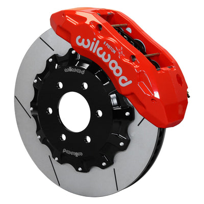 Wilwood TX6R Front Kit 15.50in Rotor w/ Lines - Red - 17-19 Ford F150 Raptor