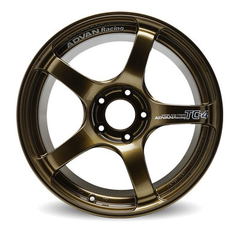 Advan TC4 16x8.0 +38 4x100 Umber Bronze Metallic Wheel (No Ring)