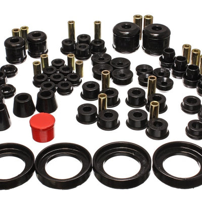 Energy Suspension 97-01 Honda Prelude (Type SH Only) Black Hyper-Flex Master Bushing Set