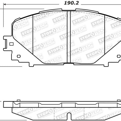 StopTech Street Brake Pads - Front