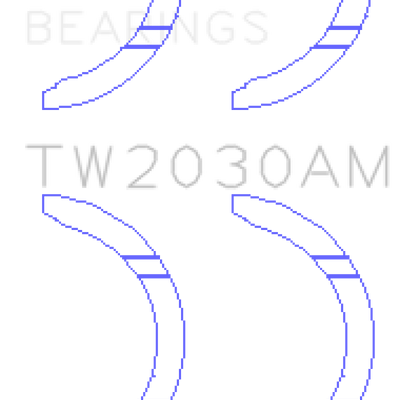 King Engine Bearings Toyota 1GR-FE Thrust Washer Set