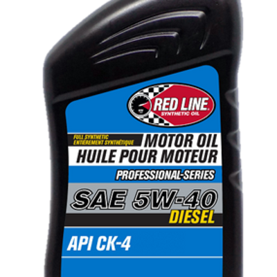 Red Line Pro-Series Diesel CK4 5W40 Motor Oil - Quart