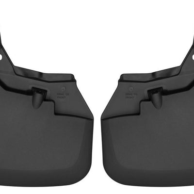 Husky Liners 16-22 Toyota Tacoma w/ OE Fender Flares Custom Molded Front Mud Guards - Black