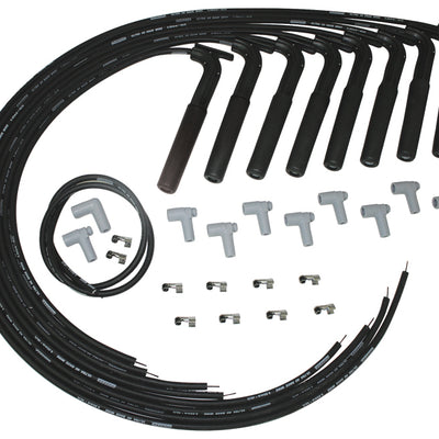 Moroso Universal/Hemi/BAE-AJPE Ignition Wire Set - Ultra 40 - Unsleeved - Black