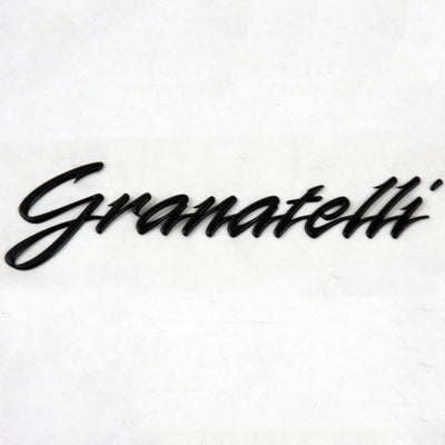 Granatelli Logo Domed Decal - Black