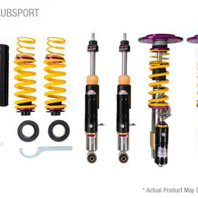 KW Porsche 911 GT2RS 991.2 Without OE NoseLift Clubsport Coilover Kit 3-Way