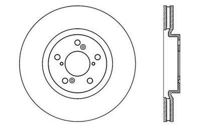StopTech Drilled Sport Brake Rotor