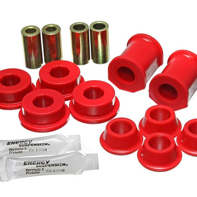 Energy Suspension 71-7/73 VW Super Beetle (Cast) Red Front Control Arm Bushing Set