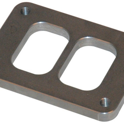 Vibrant T06 Turbo Inlet Flange (Divided Inlet) Mild Steel 1/2in Thick