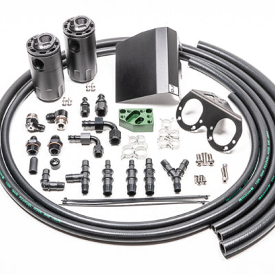Radium 02-21 Subaru EJ-Series Fluid Lock Turbo Dual Catch Can Kit