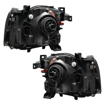 Oracle Lighting 02-04 Nissan Xterra SE Pre-Assembled LED Halo Headlights -Red