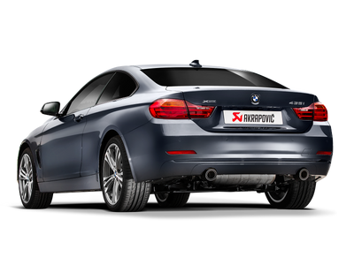Akrapovic 12-15 BMW 335i (F30 F31) Evolution Line Cat Back (SS) w/ Carbon Tips (Req. Link Pipe)