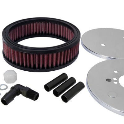 K&N Custom Round Racing Assembly Red 5.875in OD x 2.406in ID x 1.75in Height